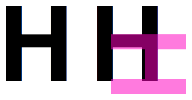 Helvetica H